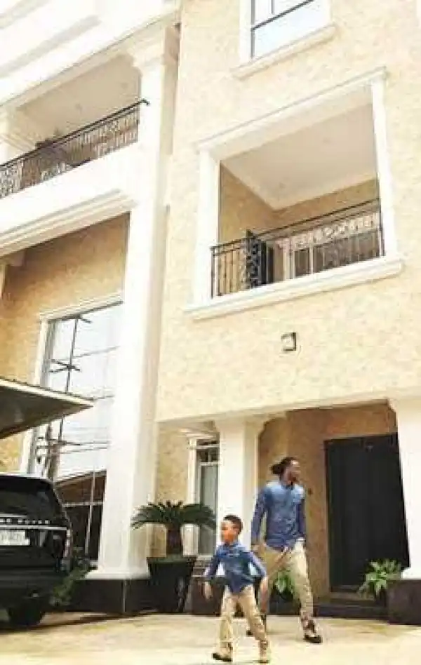 Photos: Paul Okoye And His Son Step Out In Matching Outfits